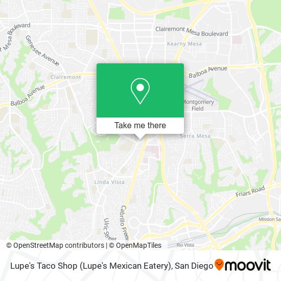 Lupe's Taco Shop (Lupe's Mexican Eatery) map