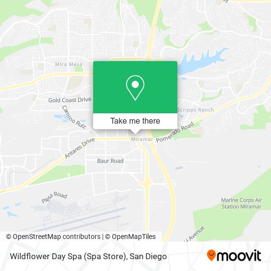 Wildflower Day Spa (Spa Store) map