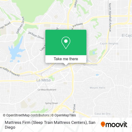 Mapa de Mattress Firm (Sleep Train Mattress Centers)