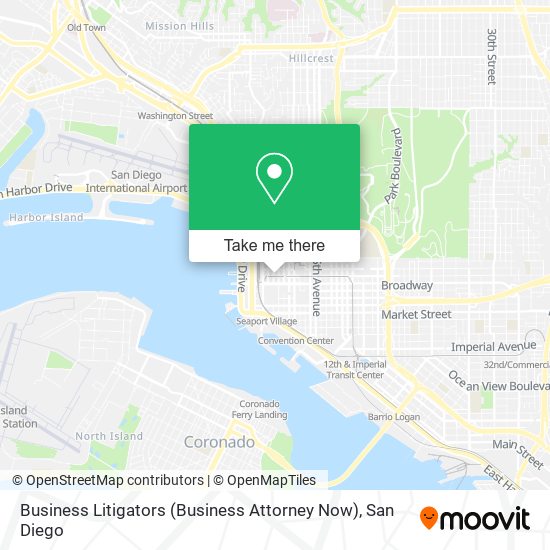 Business Litigators (Business Attorney Now) map