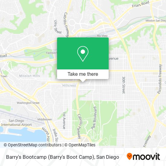 Barry's Bootcamp (Barry's Boot Camp) map