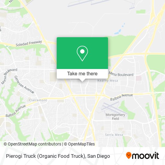Mapa de Pierogi Truck (Organic Food Truck)