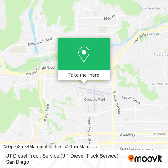 Mapa de JT Diesel Truck Service (J T Diesel Truck Service)