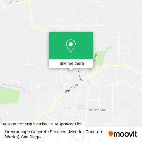 Mapa de Dreamscape Concrete Services (Mendez Concrete Works)
