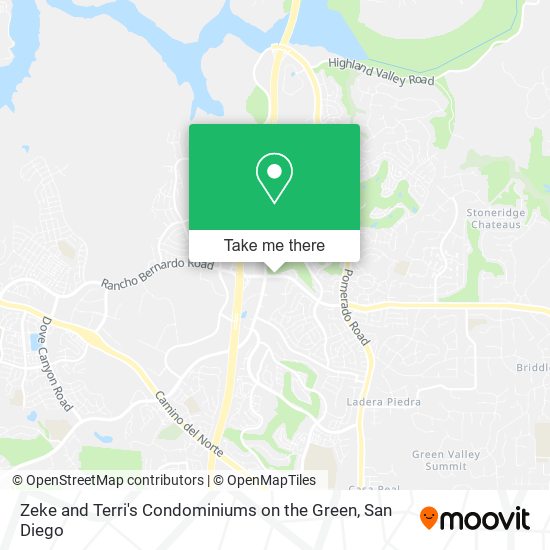 Mapa de Zeke and Terri's Condominiums on the Green