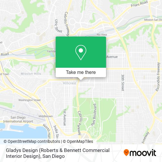 Gladys Design (Roberts & Bennett Commercial Interior Design) map