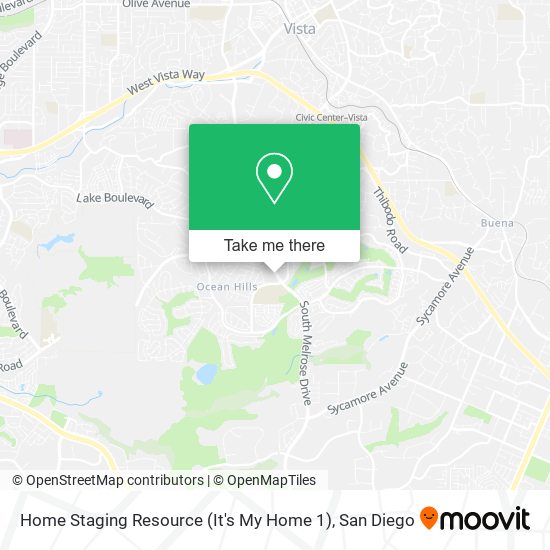 Mapa de Home Staging Resource (It's My Home 1)