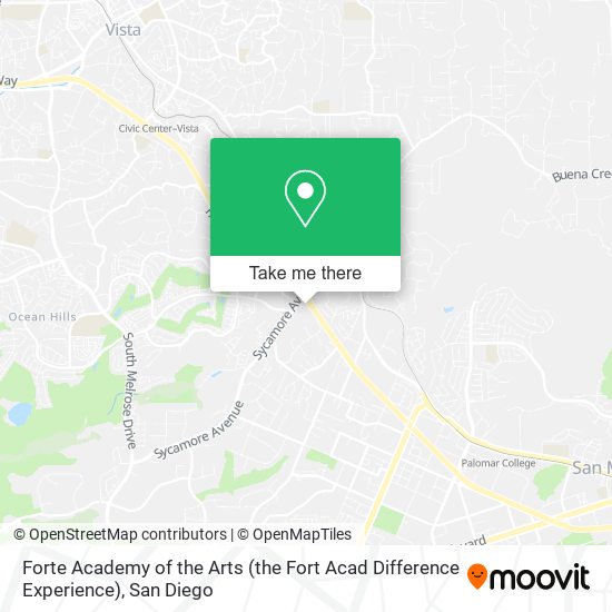 Forte Academy of the Arts (the Fort Acad Difference Experience) map