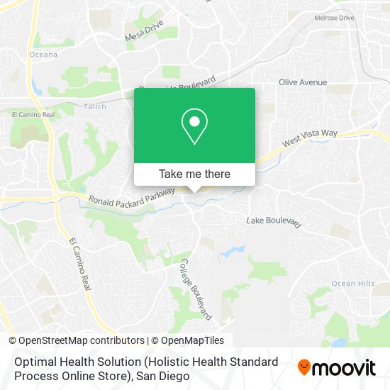 Optimal Health Solution (Holistic Health Standard Process Online Store) map