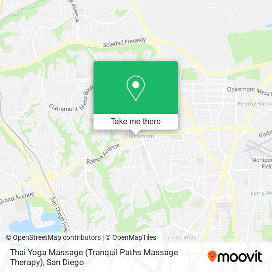 Mapa de Thai Yoga Massage (Tranquil Paths Massage Therapy)