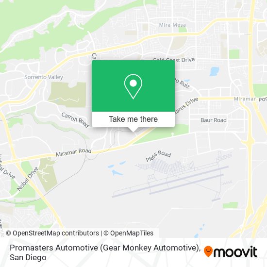 Promasters Automotive (Gear Monkey Automotive) map