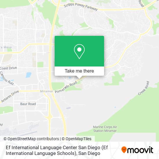 Mapa de Ef International Language Center San Diego (Ef International Language Schools)