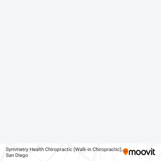 Symmetry Health Chiropractic (Walk-in Chiropractic) map