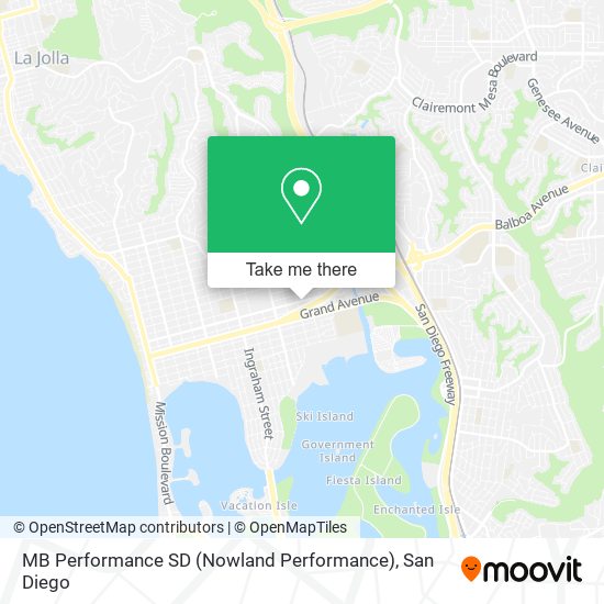 MB Performance SD (Nowland Performance) map