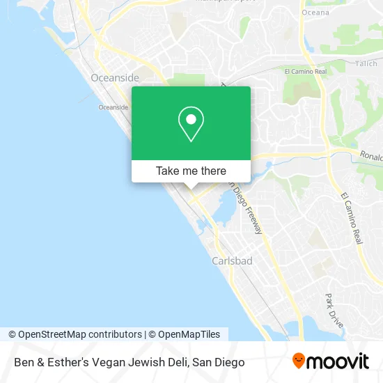 Mapa de Ben & Esther's Vegan Jewish Deli