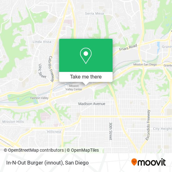 Mapa de In-N-Out Burger (innout)