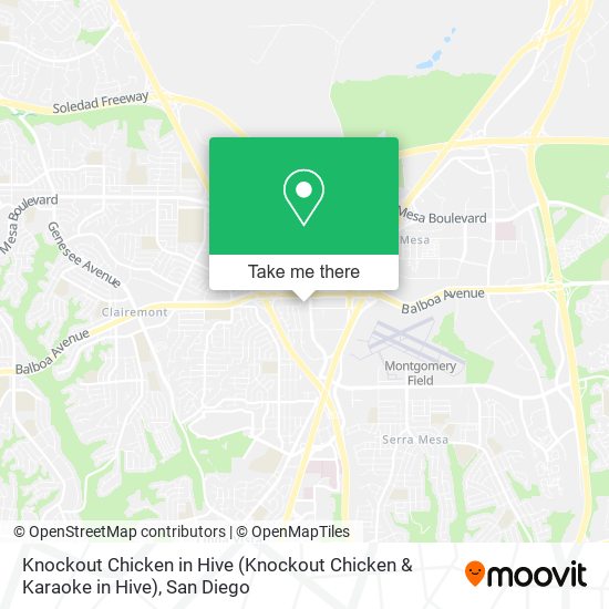 Mapa de Knockout Chicken in Hive
