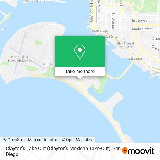 Mapa de Clayton's Take Out