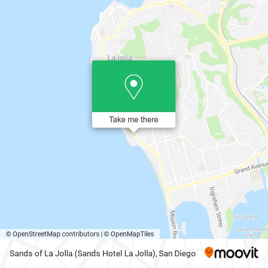 Sands of La Jolla map