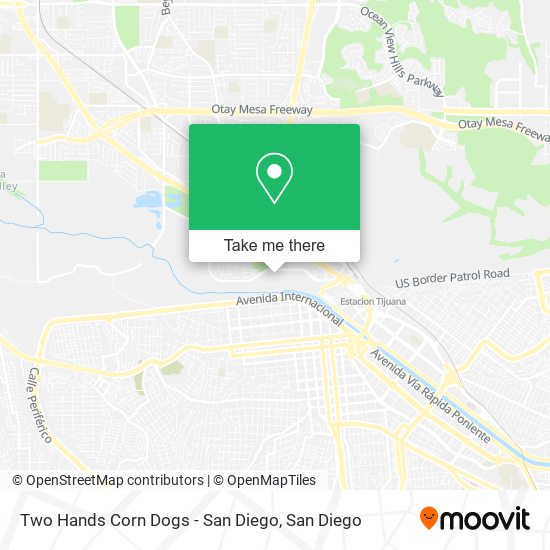 Mapa de Two Hands Corn Dogs - San Diego