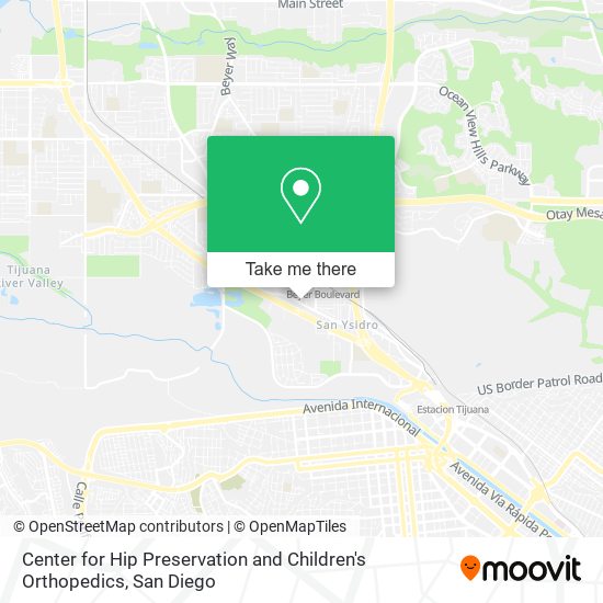 Center for Hip Preservation and Children's Orthopedics map