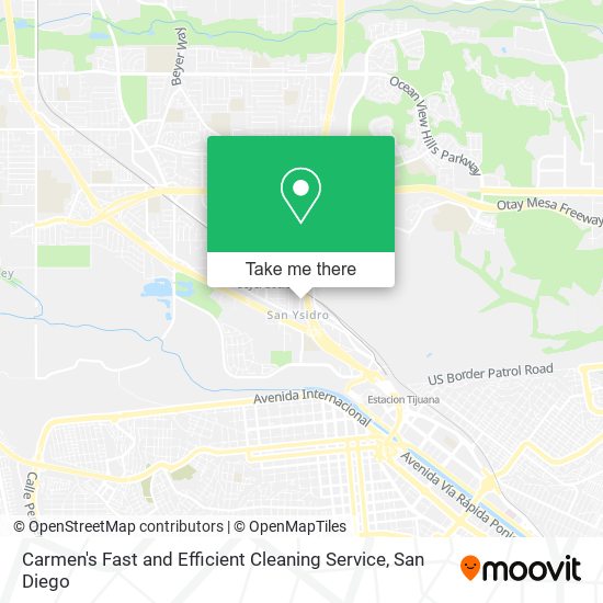 Carmen's Fast and Efficient Cleaning Service map