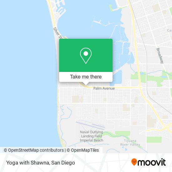 Yoga with Shawna map