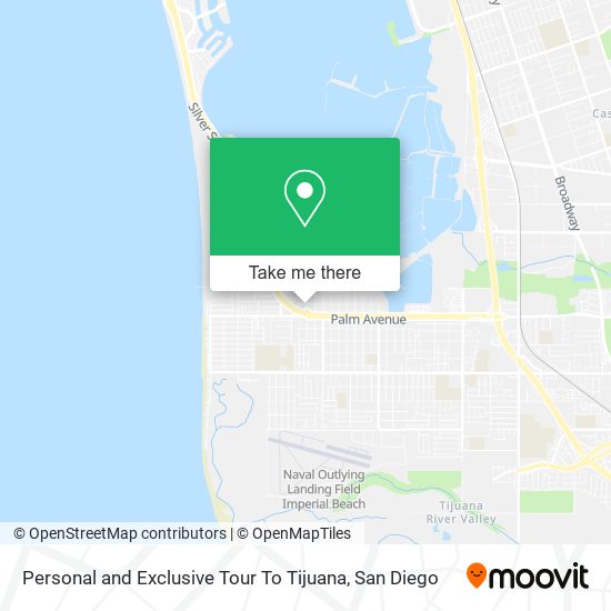 Personal and Exclusive Tour To Tijuana map