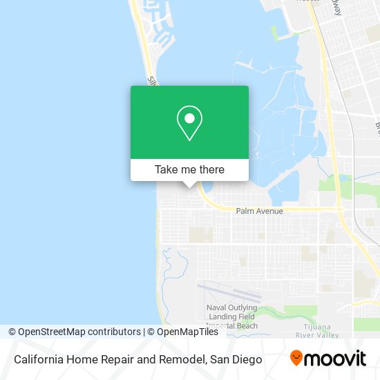 Mapa de California Home Repair and Remodel