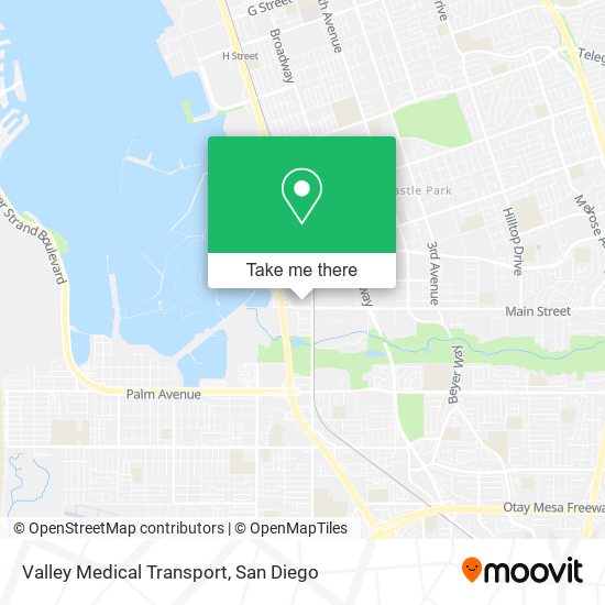 Mapa de Valley Medical Transport