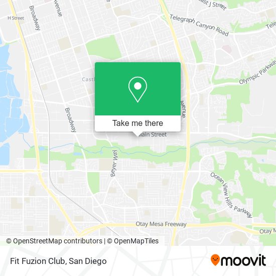 Fit Fuzion Club map