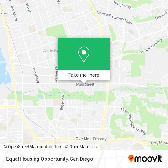 Equal Housing Opportunity map