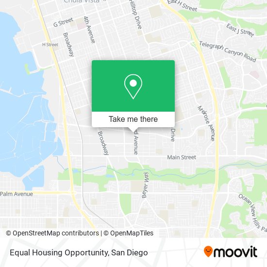 Equal Housing Opportunity map