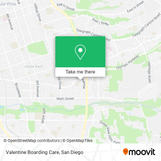 Mapa de Valentine Boarding Care