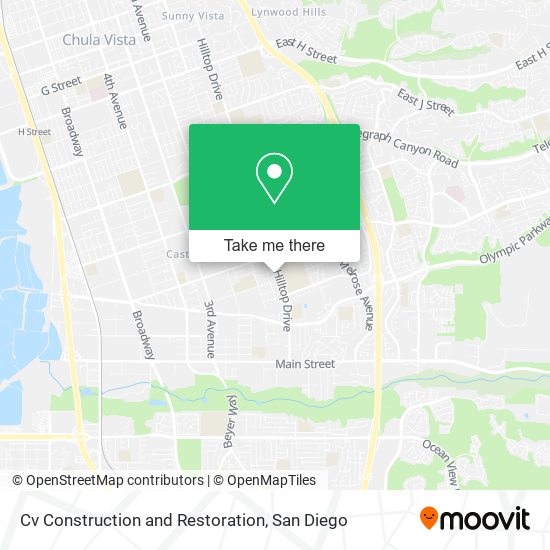 Cv Construction and Restoration map