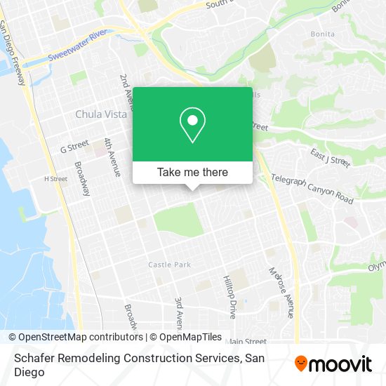 Schafer Remodeling Construction Services map