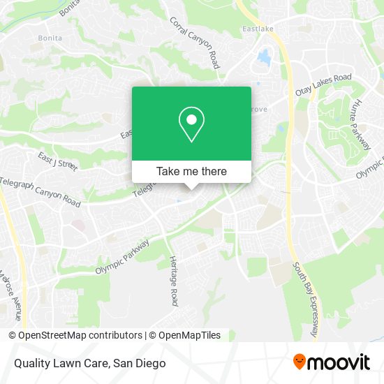 Quality Lawn Care map