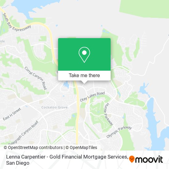 Lenna Carpentier - Gold Financial Mortgage Services map