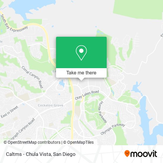 Mapa de Caltms - Chula Vista