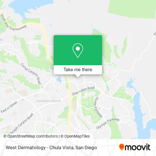 Mapa de West Dermatology - Chula Vista