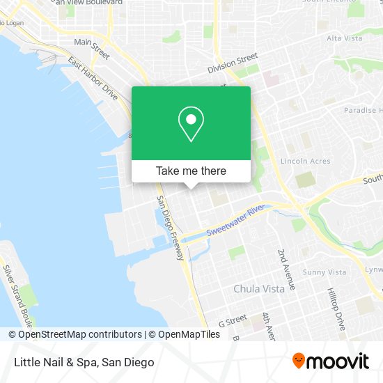 Mapa de Little Nail & Spa