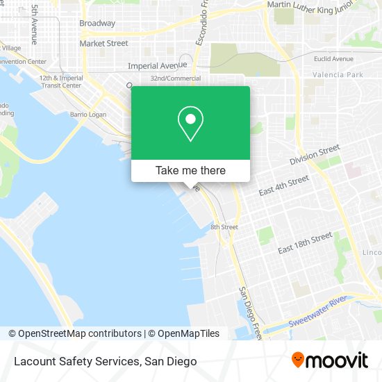Lacount Safety Services map