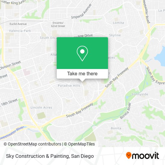 Sky Construction & Painting map