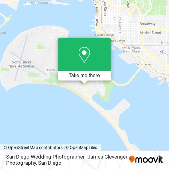 San Diego Wedding Photographer- James Clevenger Photography map