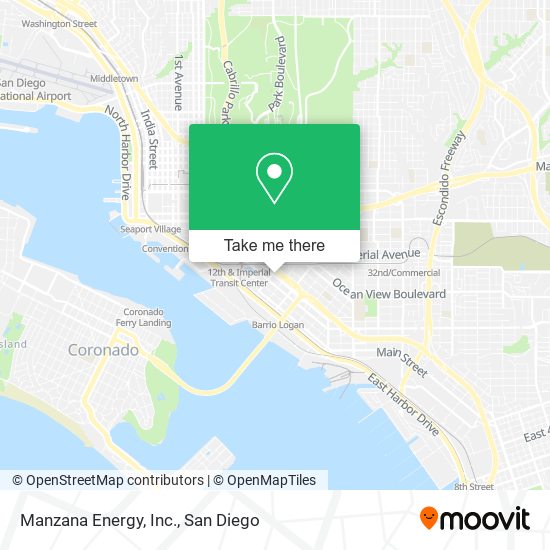Manzana Energy, Inc. map