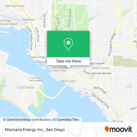 Manzana Energy, Inc. map