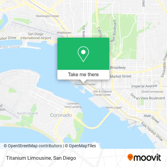 Mapa de Titanium Limousine