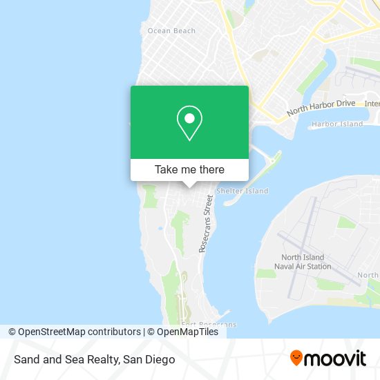 Sand and Sea Realty map