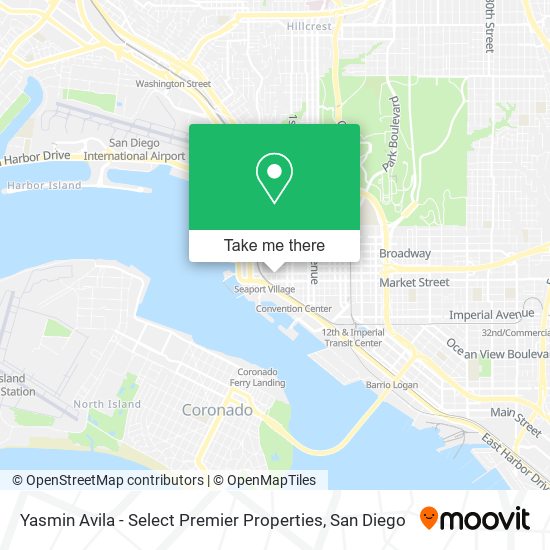 Yasmin Avila - Select Premier Properties map