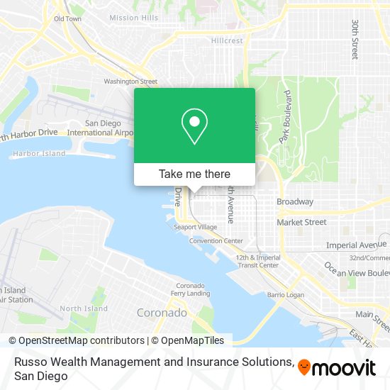 Russo Wealth Management and Insurance Solutions map